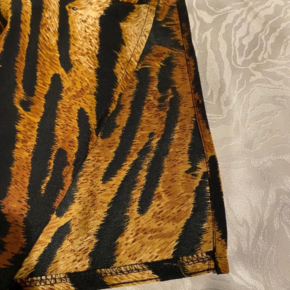 Maria Gabrielle Ladies Tiger Print Skirt M - Picture 5 of 6